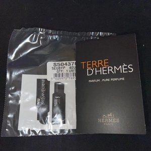 NEW- Terre Hermes Parfum and YSL Blotting lotion